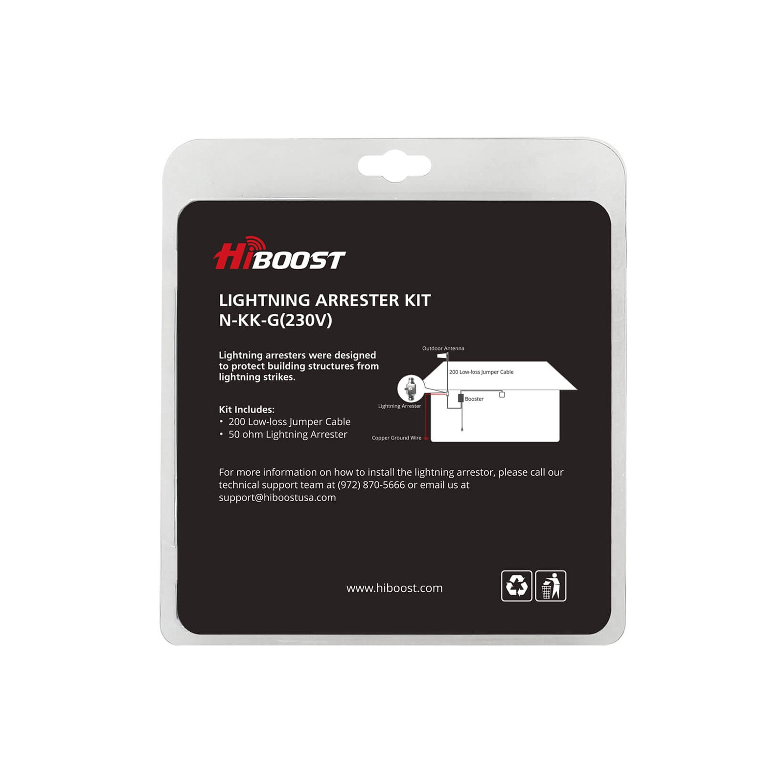 HiBoost Lightning Arrester Kit