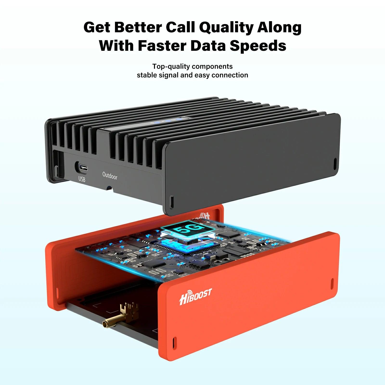 hiboost travel 3.0 truck cell phone booster 